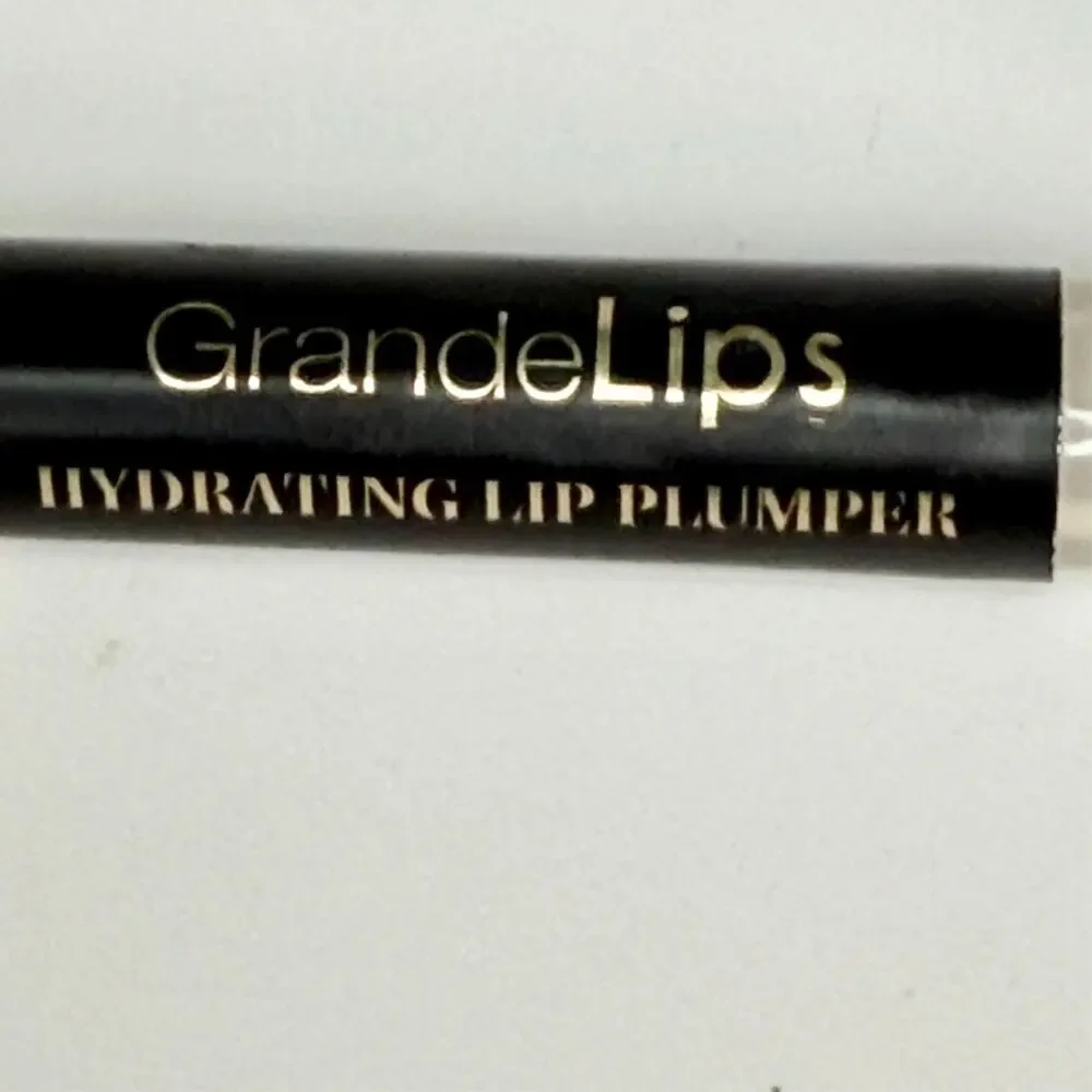 Grande Cosmetics GrandeLips Hydrating Lip Plumper Gloss Clear Travel .04 oz New
